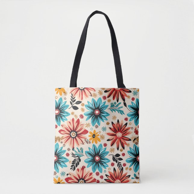 Tote Bag Fleur étoile (Devant)