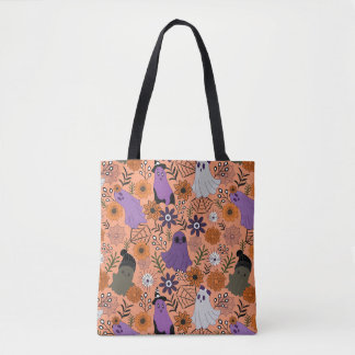 Tote Bag Fleur fantomatique