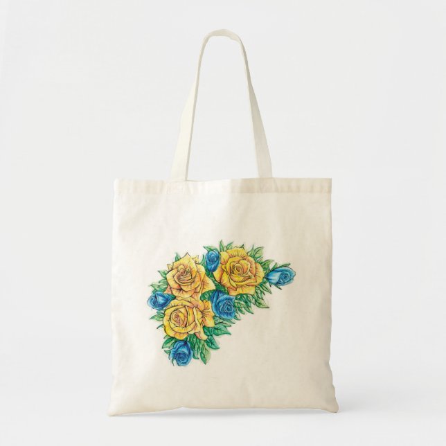 Tote Bag Fleur fourre-tout (Devant)