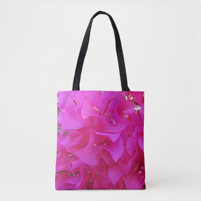 Tote Bag Fleur Photo rose clair Azalea Floral (Devant)