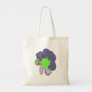 Tote Bag Fleur PopArt/Splash couleur