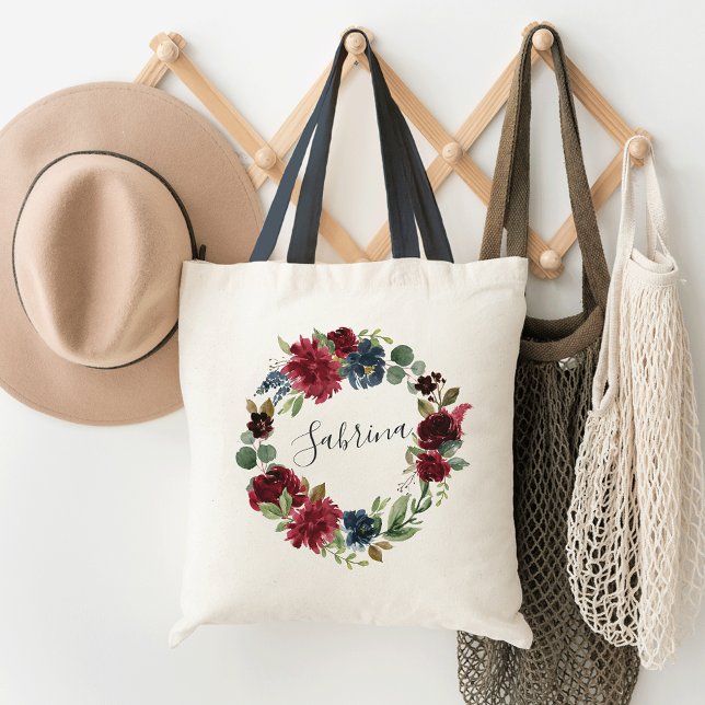 Tote Bag Fleur radiante personnalisée (Créateur téléchargé)