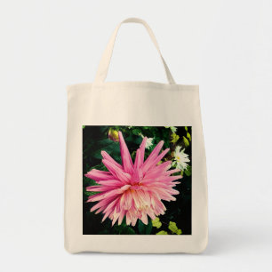 Tote Bag Fleur rose