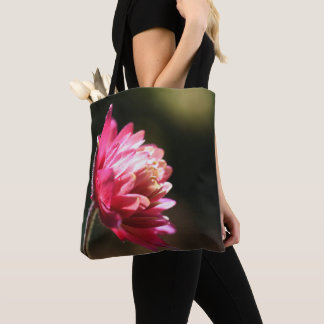 Tote Bag Fleur Rouge Au Soleil