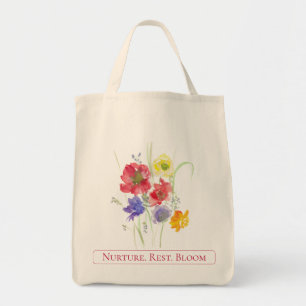 Tote Bag Fleur sauvage