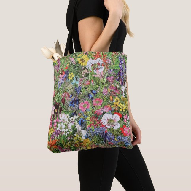 Tote Bag Fleur sauvage de la nature en fleurs botaniques (De près)