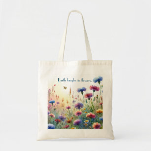 Tote Bag Fleur sauvage et devis