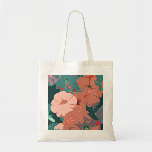 Tote Bag Fleur sauvage Floral Mariages Bridesmaid Cadeau Fa (Devant)