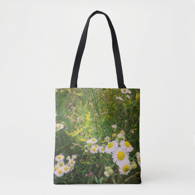 Tote Bag Fleur sauvage Fourre-tout (Devant)