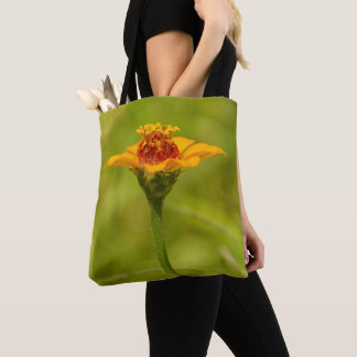 Tote Bag Fleur sauvage jaune