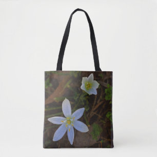 Tote Bag fleurir en blanc