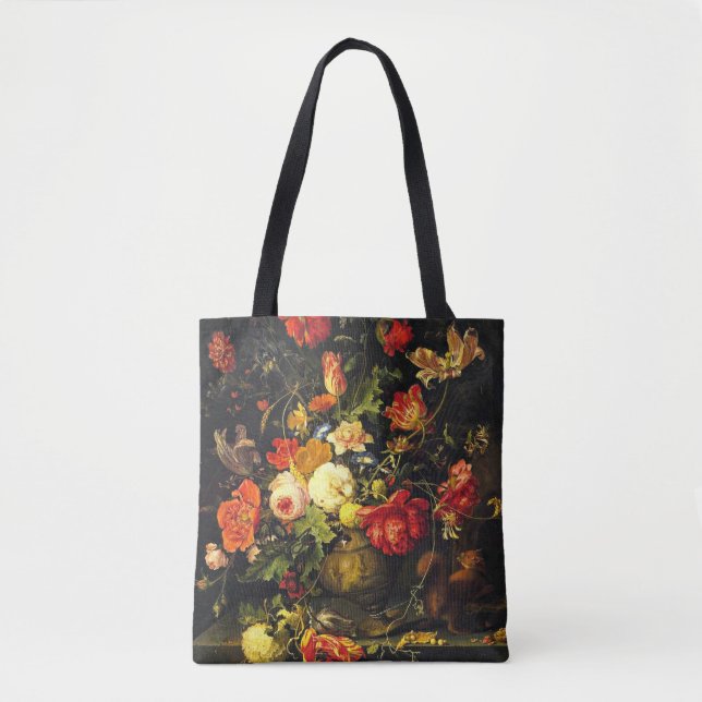 Tote Bag Fleuris Vintage (Devant)