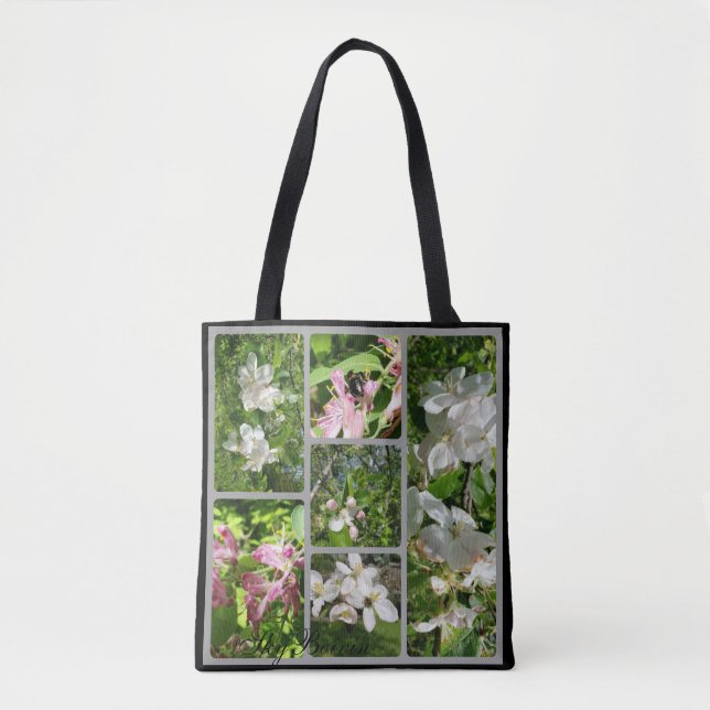 Tote Bag fleurs (Devant)
