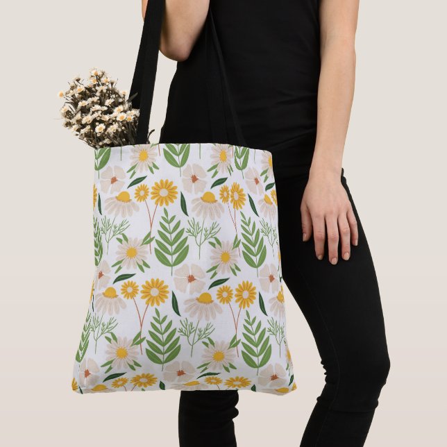 Tote Bag Fleurs (De près)