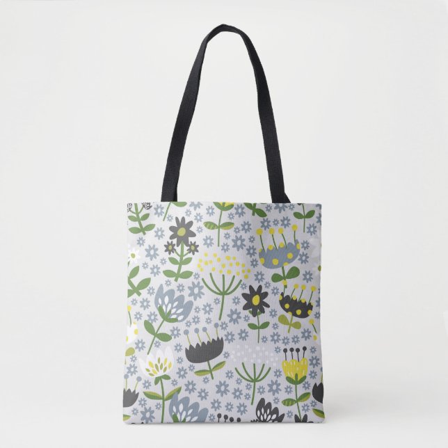 Tote Bag fleurs (Devant)