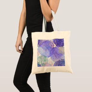 Tote Bag Fleurs Abstraites