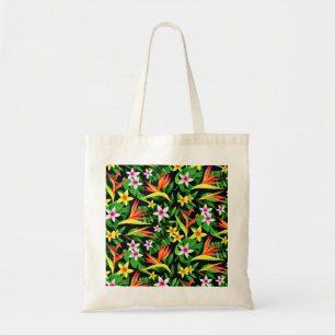Tote Bag Fleurs Aquarelles Et Fruits Motif Floral-23768