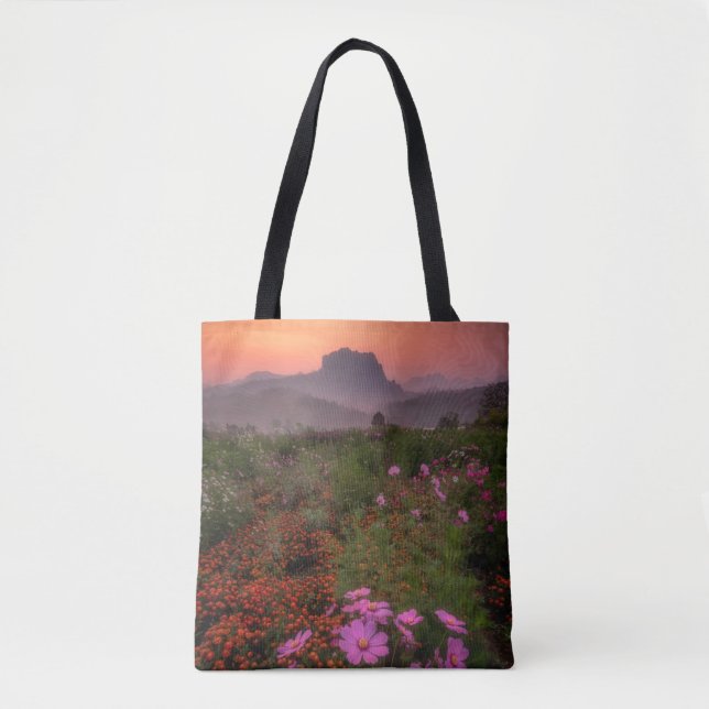 Tote Bag Fleurs | Chiang Dao, Chiang Mai, Thaïlande (Devant)