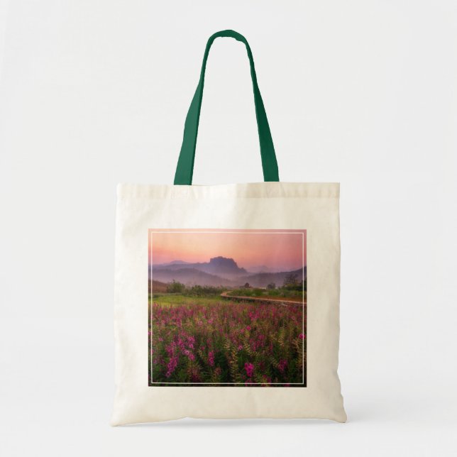 Tote Bag Fleurs | Chiang Dao, Chiang Mai, Thaïlande (Devant)