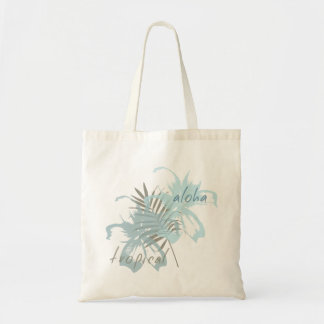 Tote Bag Fleurs d'Aloha tropicales