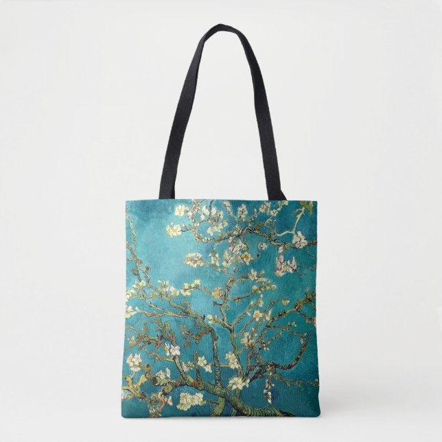 Tote Bag Fleurs d'amandier de Van Gogh Impressionnisme clas (Devant)