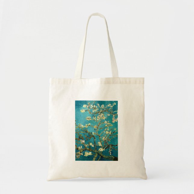 Tote Bag Fleurs d'amandier de Van Gogh Impressionnisme clas (Devant)