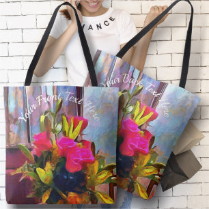 Tote Bag Fleurs d'amour PM0001
