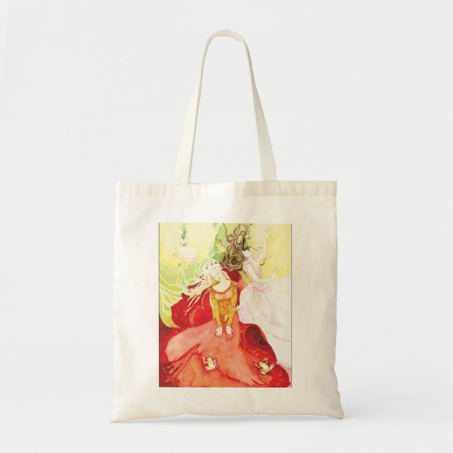 Tote Bag Fleurs dans l'eau (Devant)