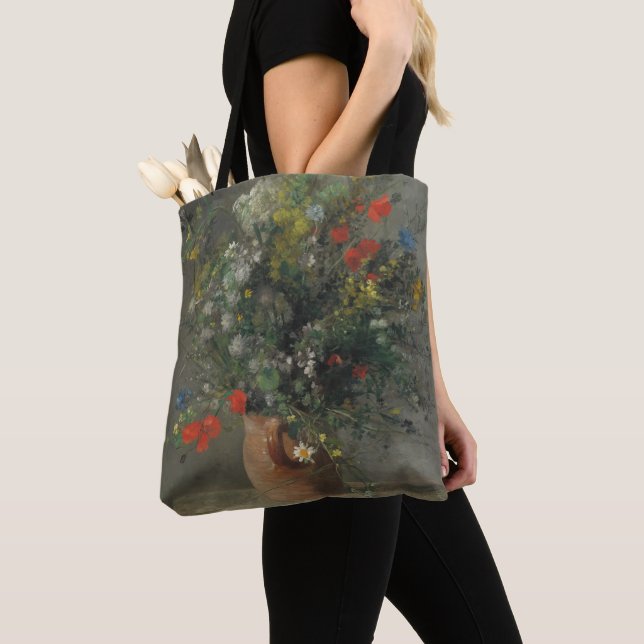Tote Bag Fleurs dans un vase, c.1866 (De près)
