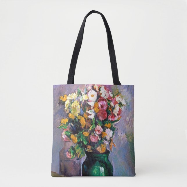 Tote Bag Fleurs dans un Vase, Cezanne (Devant)