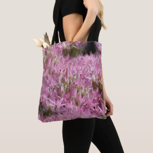 Tote Bag Fleurs d'automne roses Sédin Multipliées