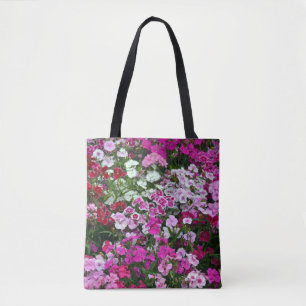 Tote Bag Fleurs de carnation