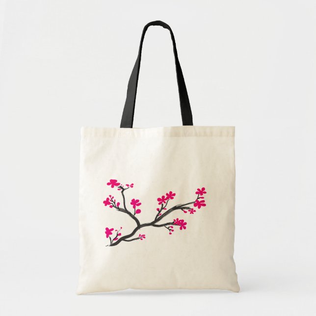 Tote Bag fleurs de cerisier (Devant)