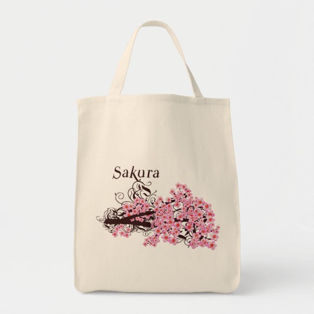 Tote Bag Fleurs de cerisier (Devant)