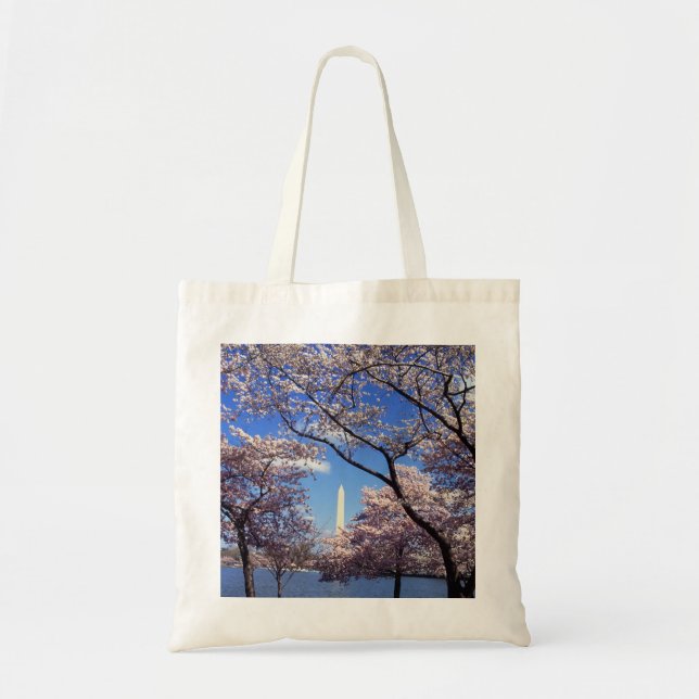 Tote Bag Fleurs de cerisier dans DC de Washington (Devant)