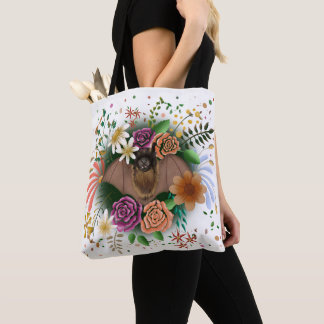 Tote Bag Fleurs de chauve-souris florales Botaniques