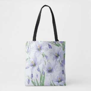 Tote Bag Fleurs de crocus