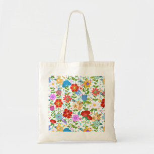 Tote Bag Fleurs de différentes couleurs et types