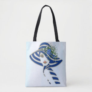 Tote Bag Fleurs de maïs, Mariage de roses blanches