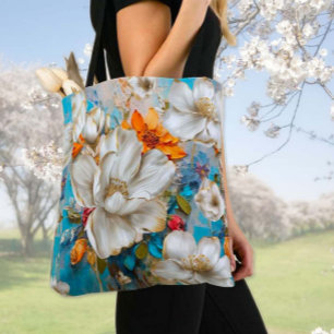 Tote Bag Fleurs de printemps