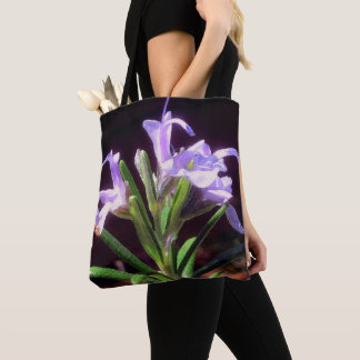 Tote Bag Fleurs de romarin