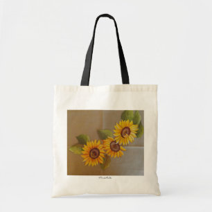 Tote Bag Fleurs de soleil peintes par Frida Kahlo