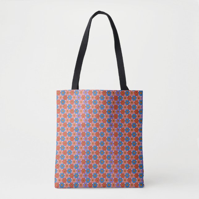 Tote Bag Fleurs de sourire (Devant)