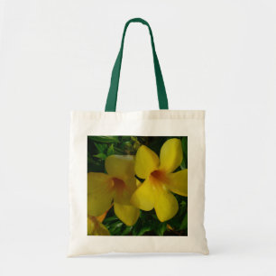Tote Bag Fleurs de trompette d'or II Tropical