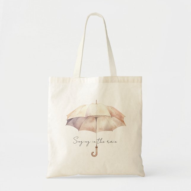 Tote Bag Fleurs de tulipes roses blush (Devant)