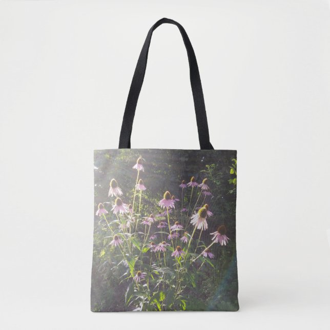Tote Bag Fleurs d'échinacée au soleil (Devant)