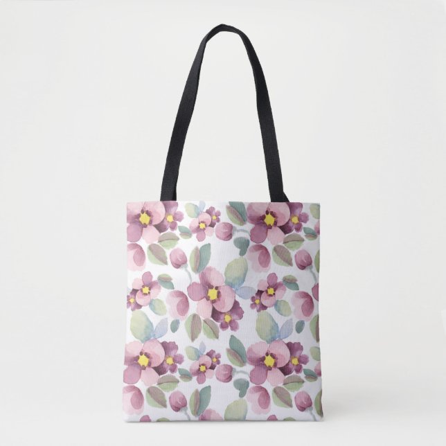 Tote Bag Fleurs d'été 1 (Devant)
