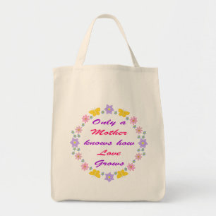 Tote Bag Fleurs et papillons de la Fête des mères