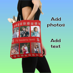 Tote Bag Fleurs faites sur commande d'hiver de photos des