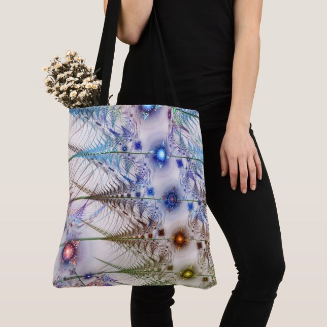 Tote Bag Fleurs Ferns'N Abstraites (De près)